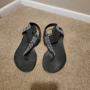 Black Jewel Women's Sandals